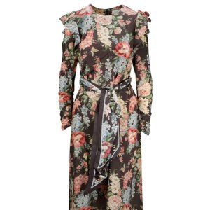 Zimmermann Silk Ruched Midi F19 Collection
